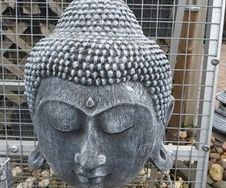 hangbeeld boeddha hoofd